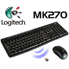 LOGITECH MK270 TRÅDLØS TASTATUR/MUS